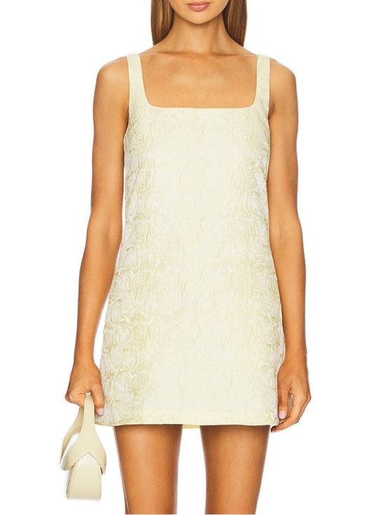 Dresses & Skirts - Amanda Uprichard Rinaldi Mini Dress in Cornsilk